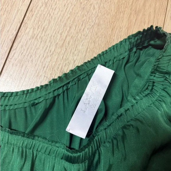 Lanvin Silk Ruffle Blouse - Picture 5 of 8